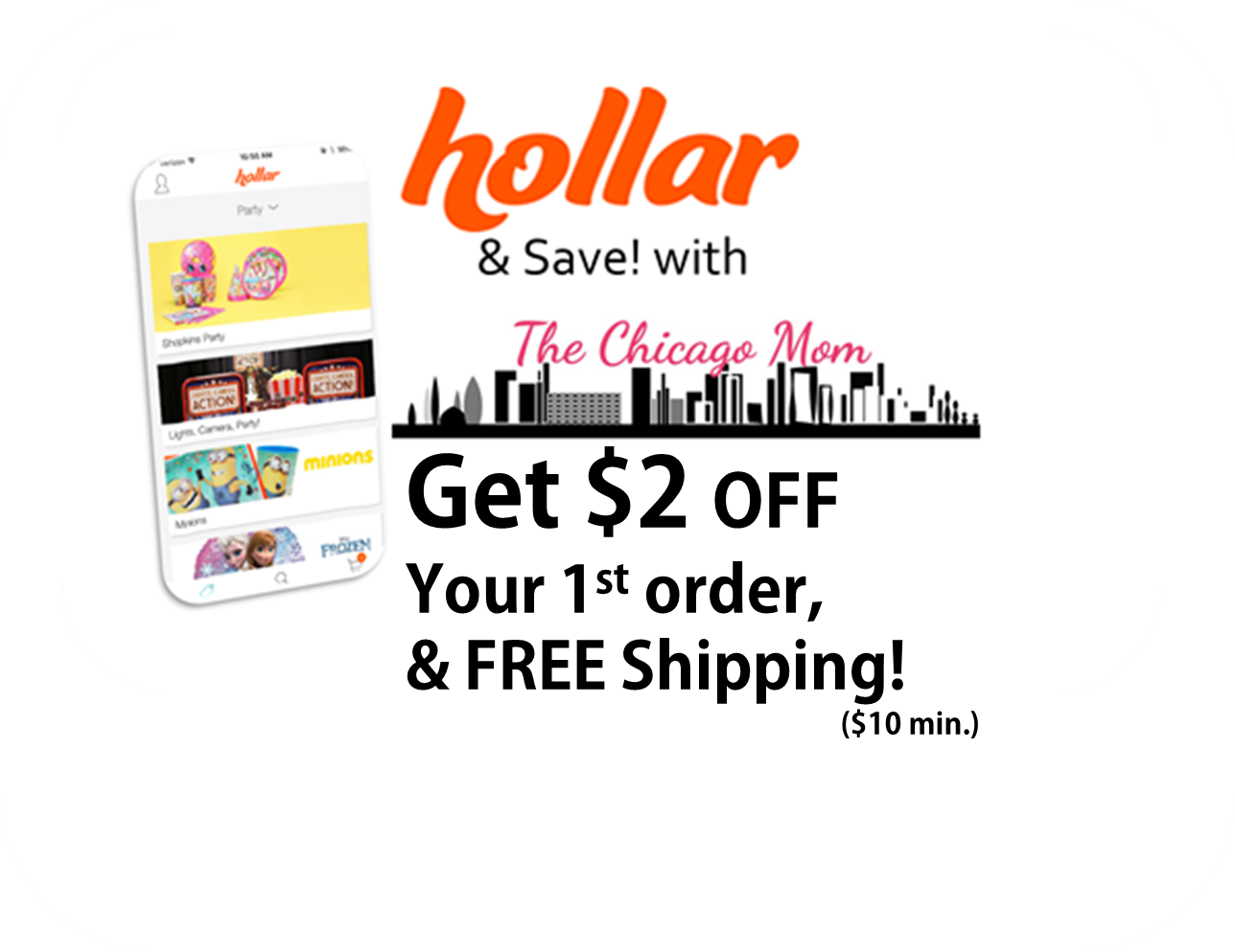 $2 off and Free Shipping on your 1st order: https://www.hollar.com/share/7jypr5w3